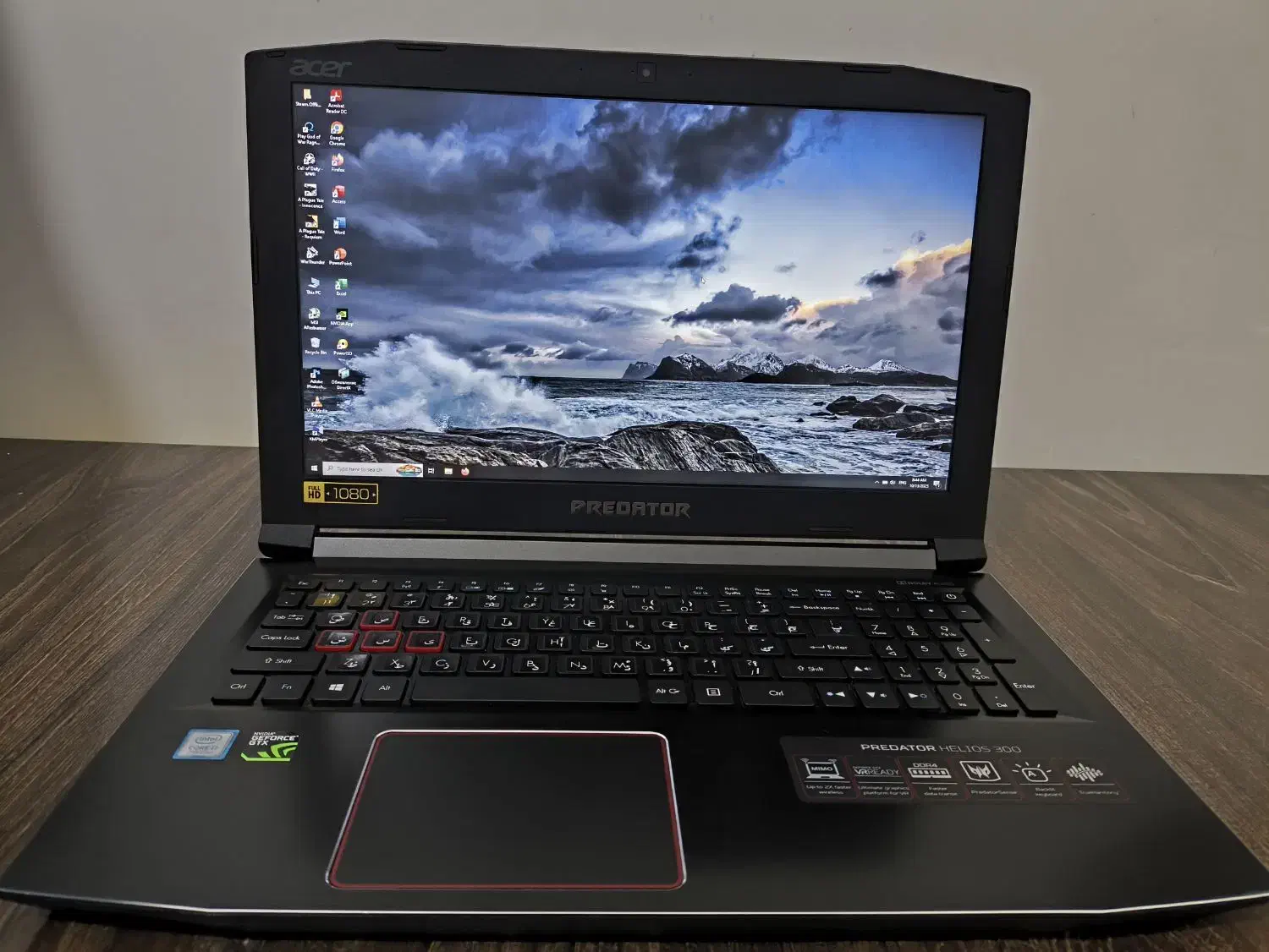لپ تاپ گیمینگ acer predator helios 300|رایانه همراه|ماکو, |دیوار