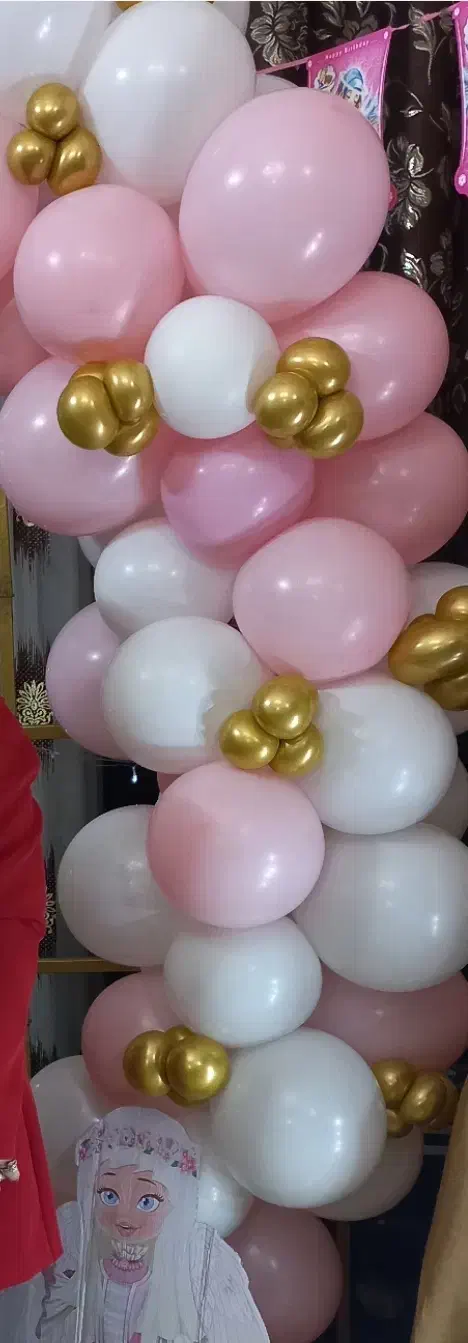 ریسه بادکنکی مناسب تولد|ریسه و چراغ تزئینی|قم, زنبیل آباد|دیوار