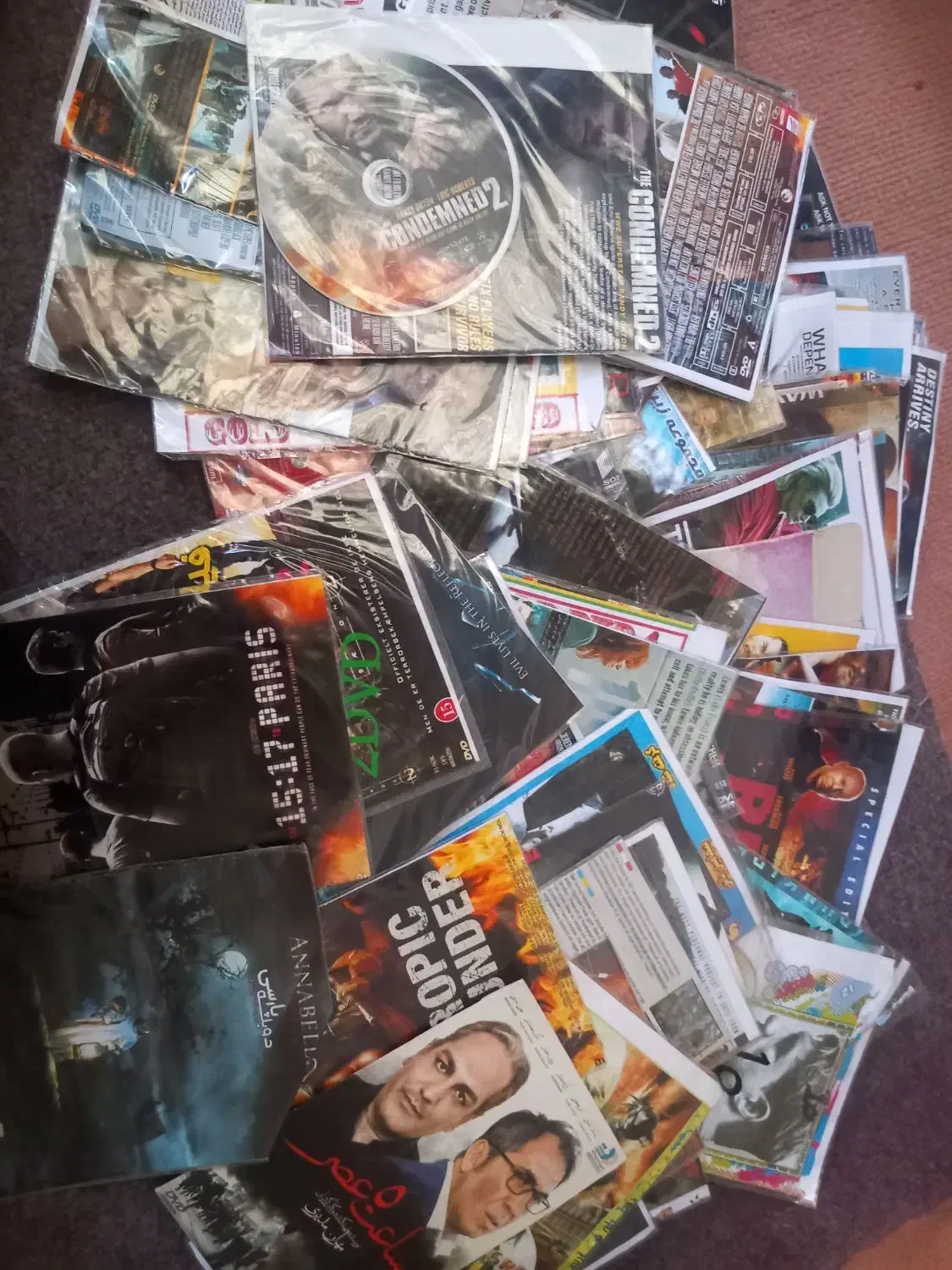 نوار سی دی CDو DVD سالم|پخشکننده DVD و ویدیو|کرمانشاه, |دیوار