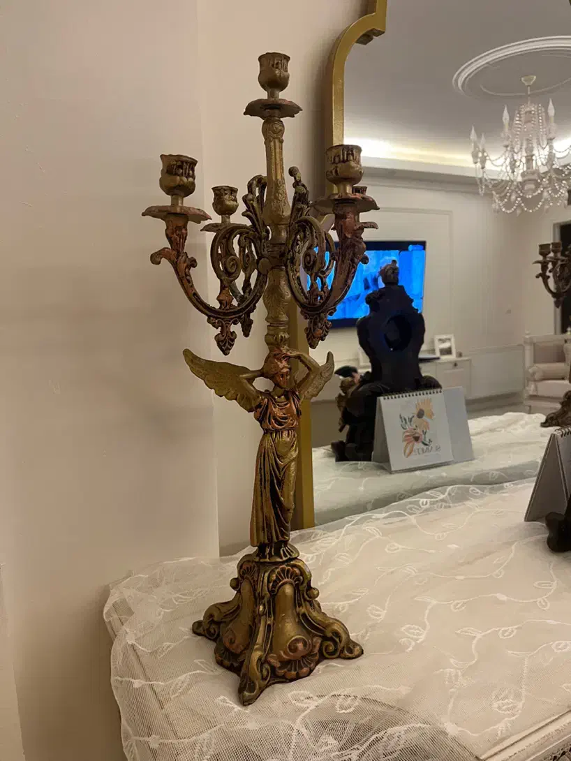 ست شمعدان و ساعت|ساعت دیواری و تزئینی|تهران, افسریه شمالی|دیوار