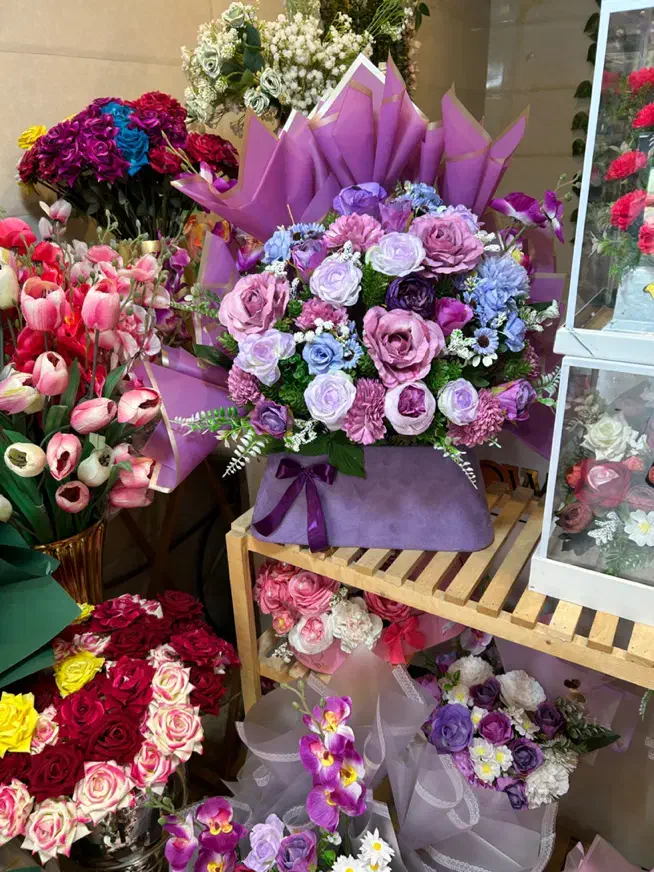 گلکده ملودی|گل مصنوعی|بروجرد, |دیوار