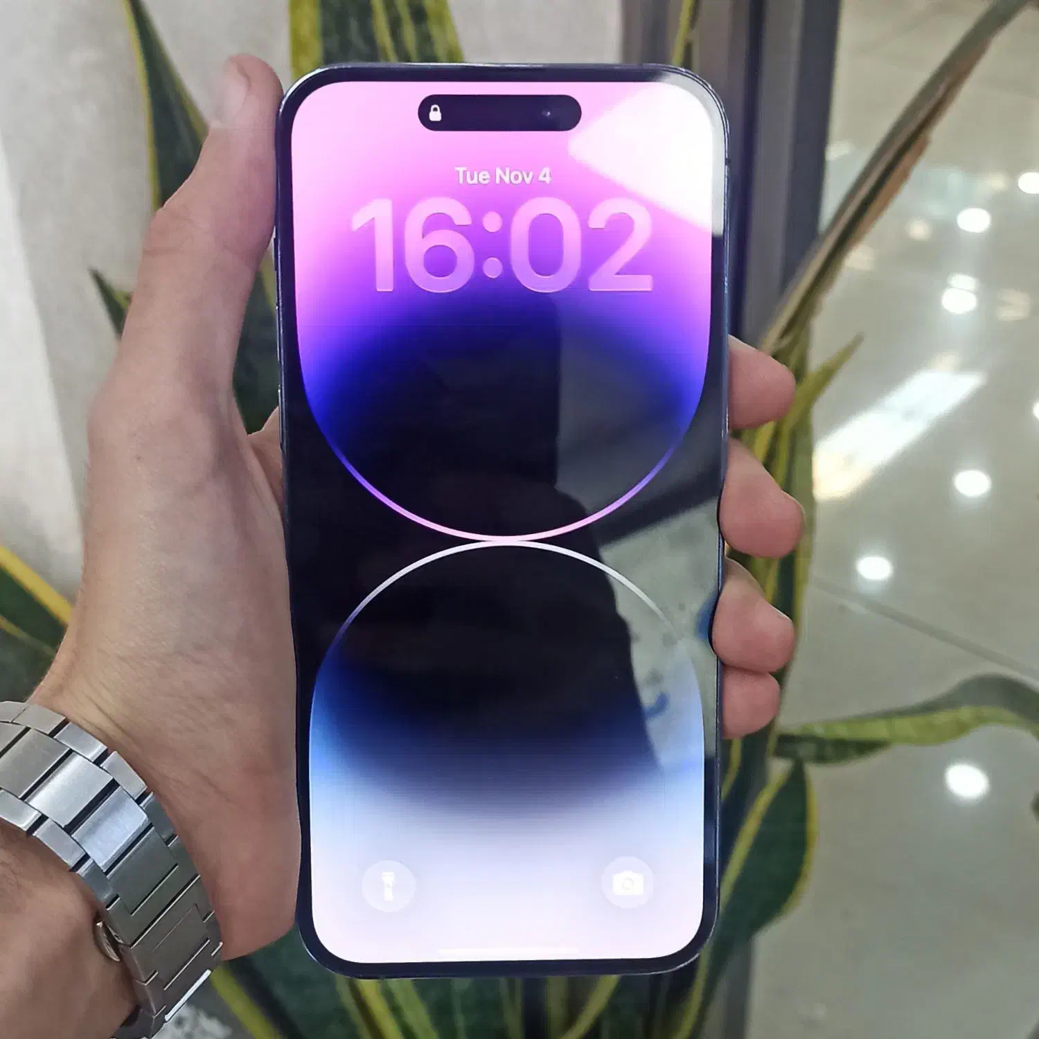 apple آیفون ۱۴ پرومکس بنفش اقساطی با ضمانت طلا|موبایل|اصفهان, احمدآباد|دیوار