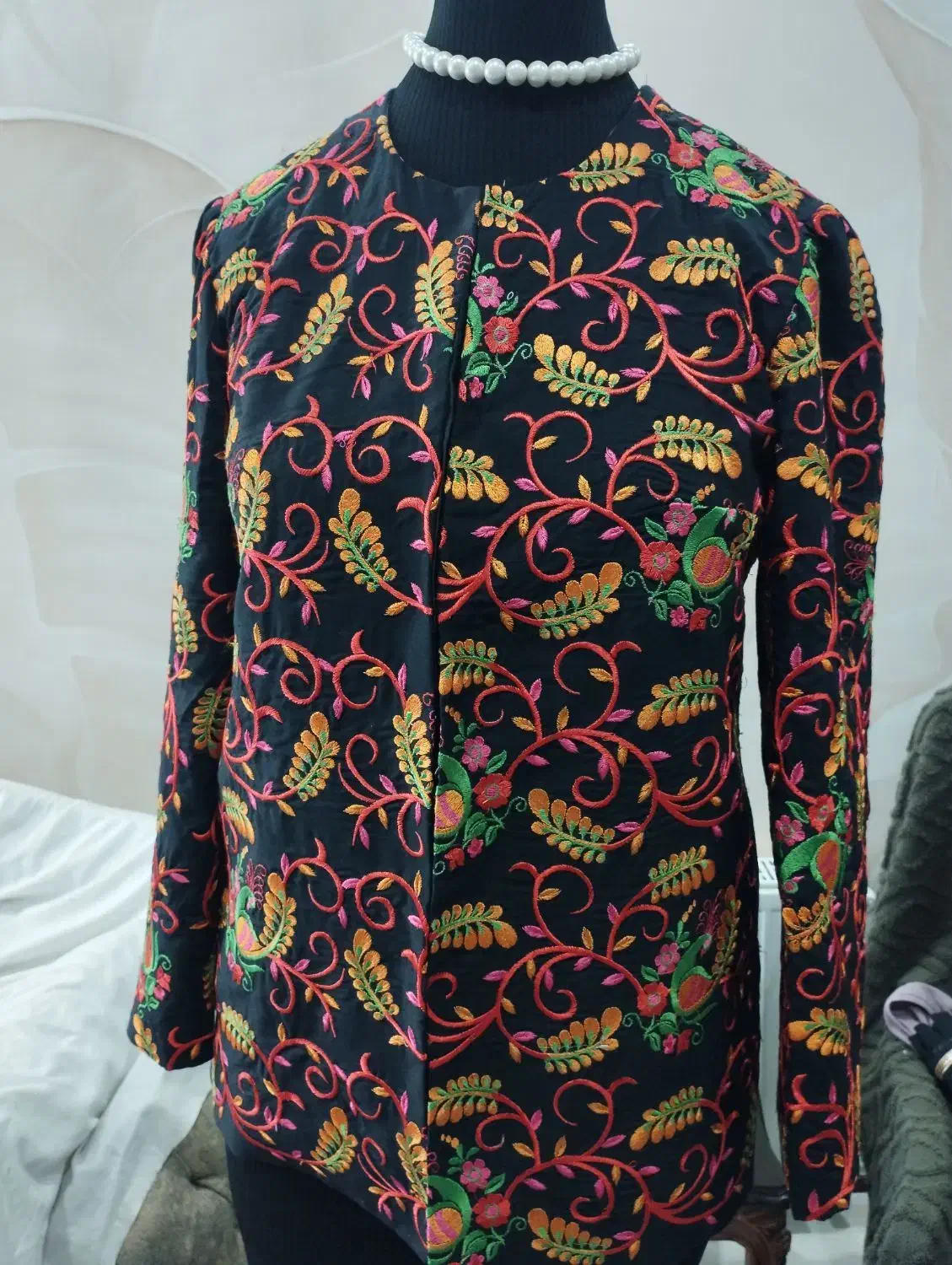 کت ژاکارد و سوزندوزی|لباس|باقرشهر, |دیوار