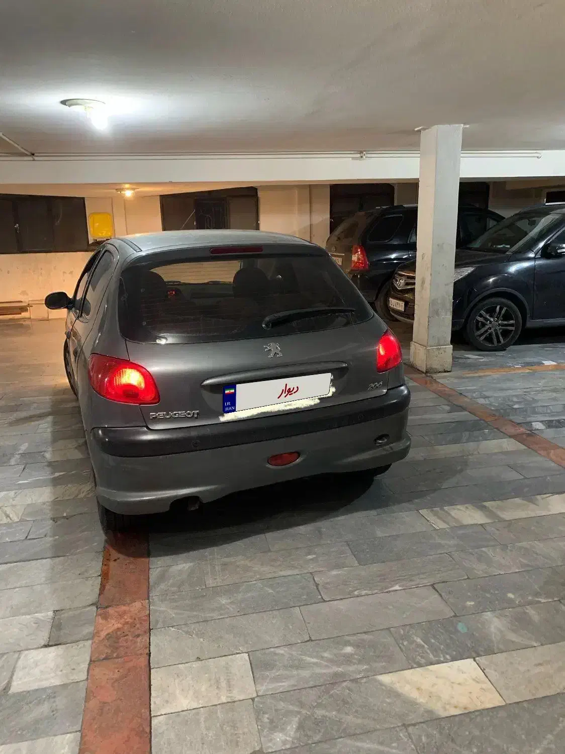 206 تیپ ۵ ۹۶|خودرو سواری و وانت|تهران, اختیاریه|دیوار