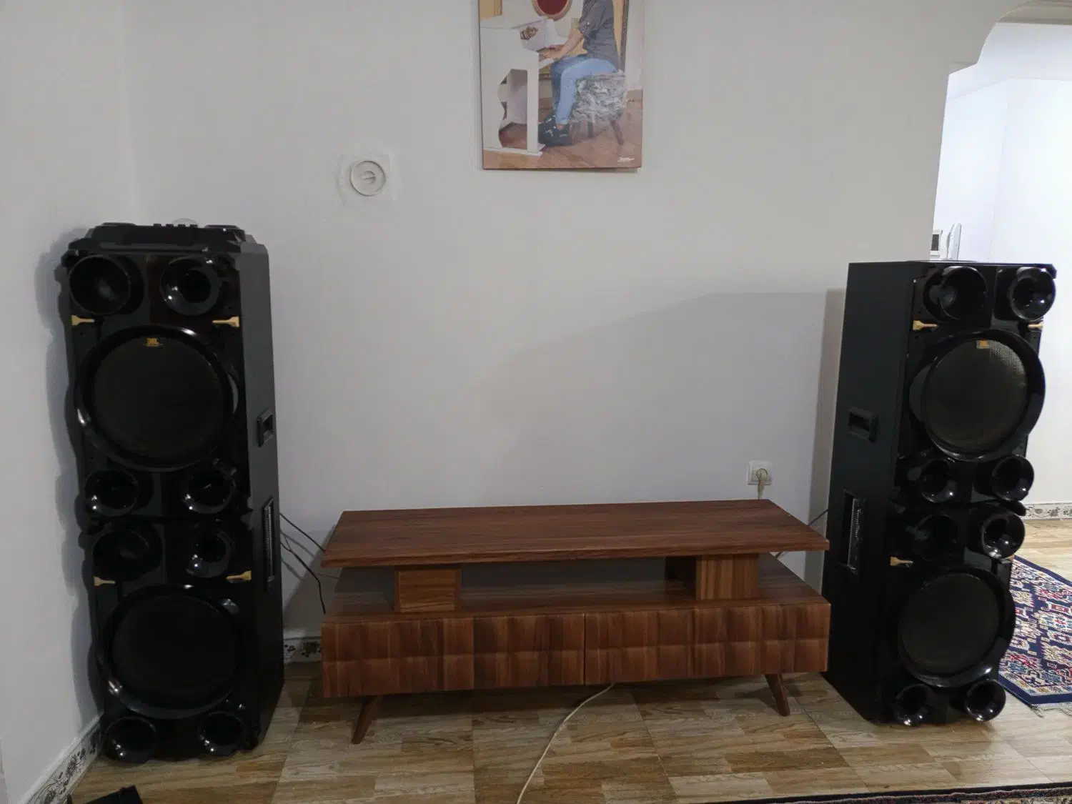 میز تلویزیون چوبی|میز تلویزیون|محمدشهر, محمدشهر|دیوار