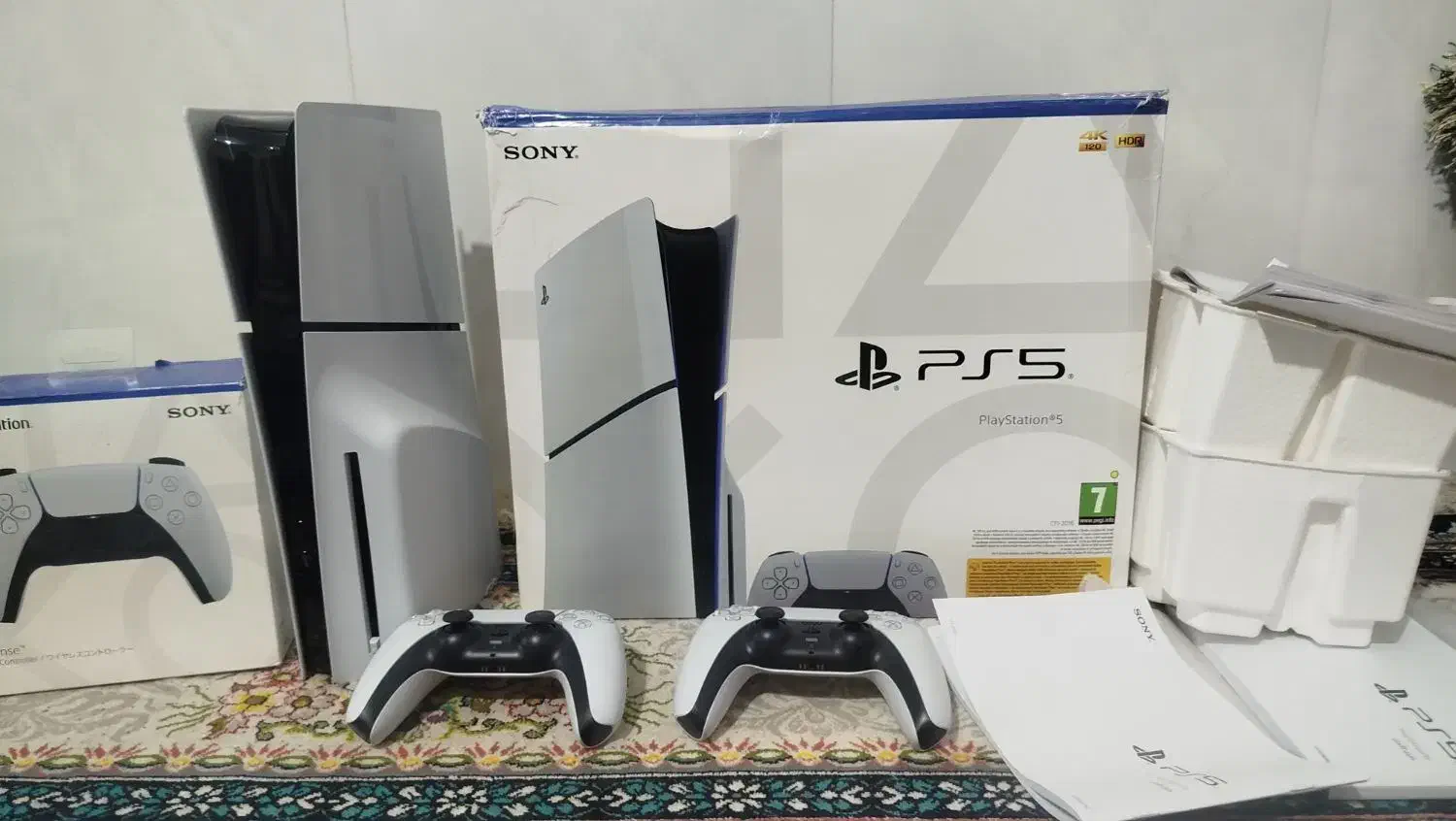 پلی استیشن 5اسلیم دیسک خور نونو درحد اروپا|کنسول، بازی ویدئویی و آنلاین|بندرعباس, |دیوار