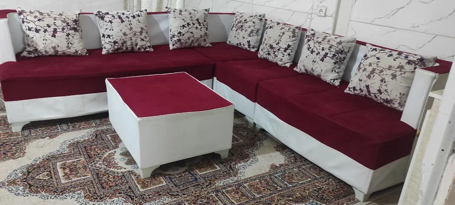 مبل هفت نفره فروش فوری|مبلمان خانگی و میز عسلی|کوهدشت, |دیوار