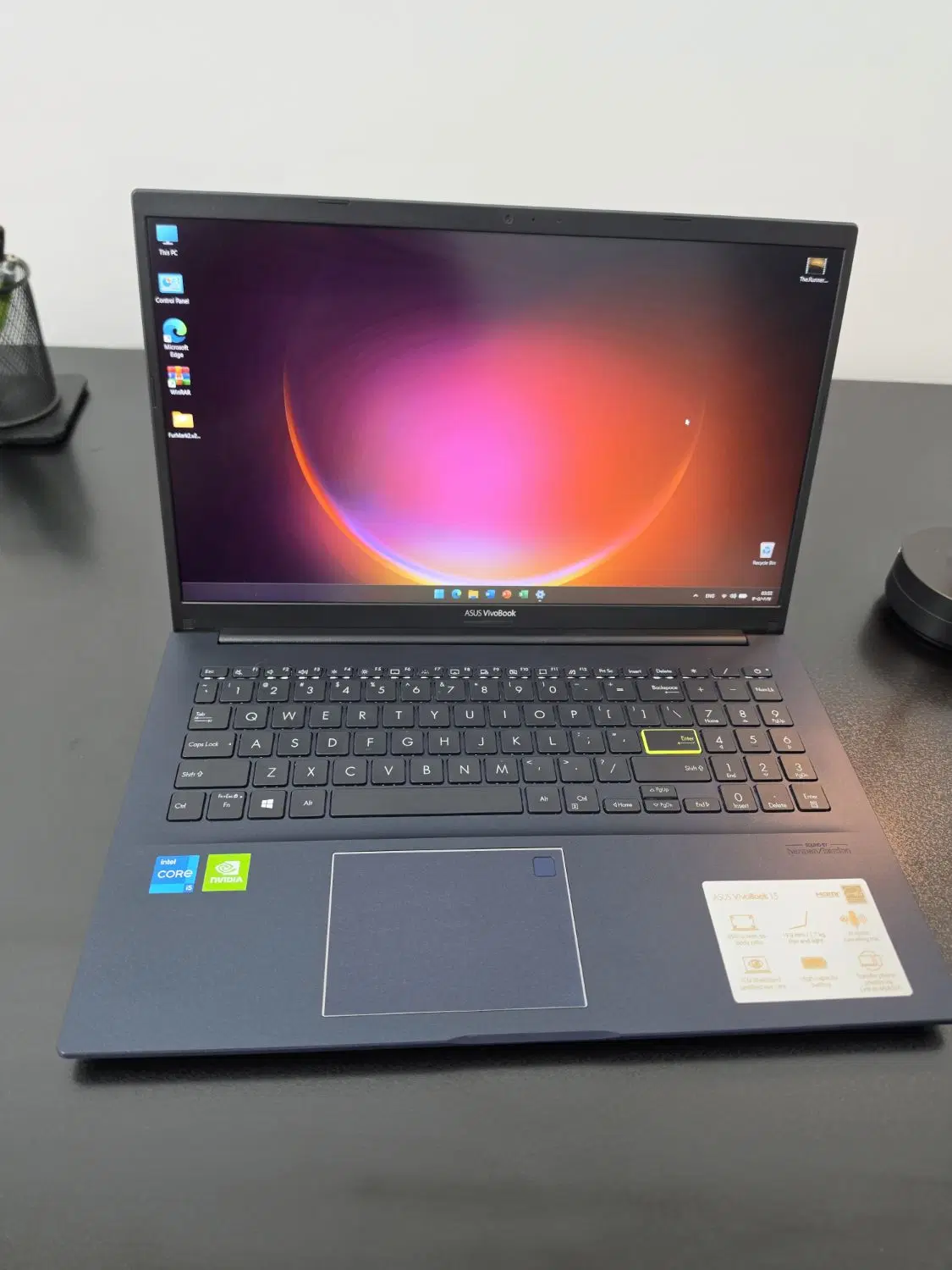 لپتاپ Asus Vivobook i5 1135G7 گرافیک MX330 رم 12gb|رایانه همراه|آبادان, |دیوار
