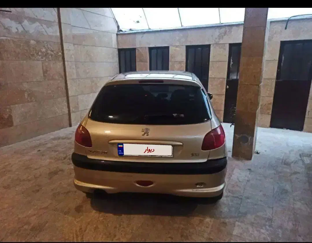 فروش۲۰۶ تیپ۲خانگی تک برگ سند|خودرو سواری و وانت|قائم‌شهر, |دیوار