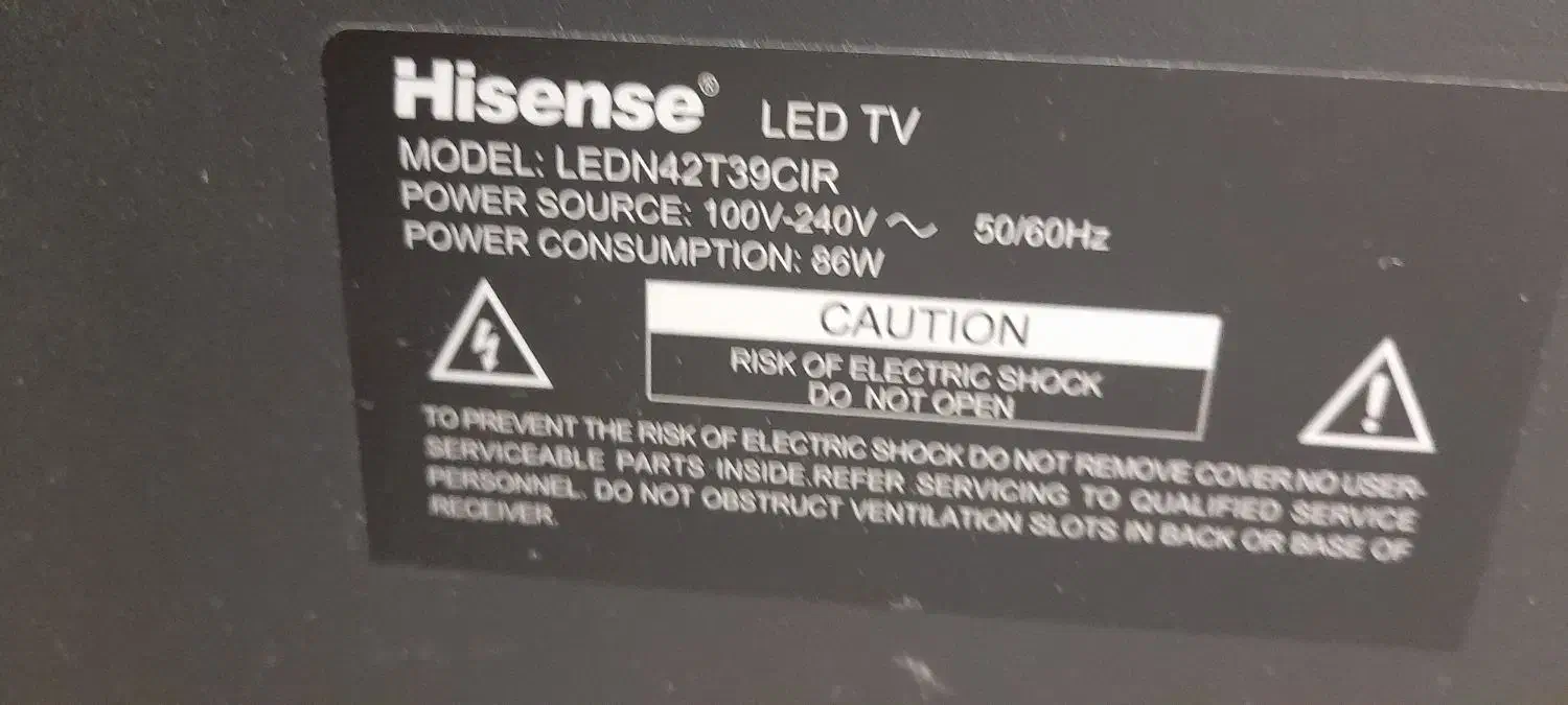 تلویزیون LED 42 همراه با میز تلویزیون|تلویزیون و پروژکتور|کرج, شهرک جهان آرا|دیوار