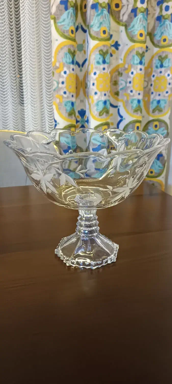 ظرف میوه خوری پایه دار سوگا ژاپن|ظروف سرو و پذیرایی|رودهن, |دیوار