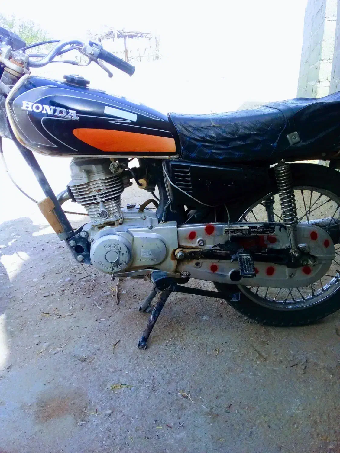 موتور۱۲۵مزایده|موتورسیکلت|بندرعباس, |دیوار