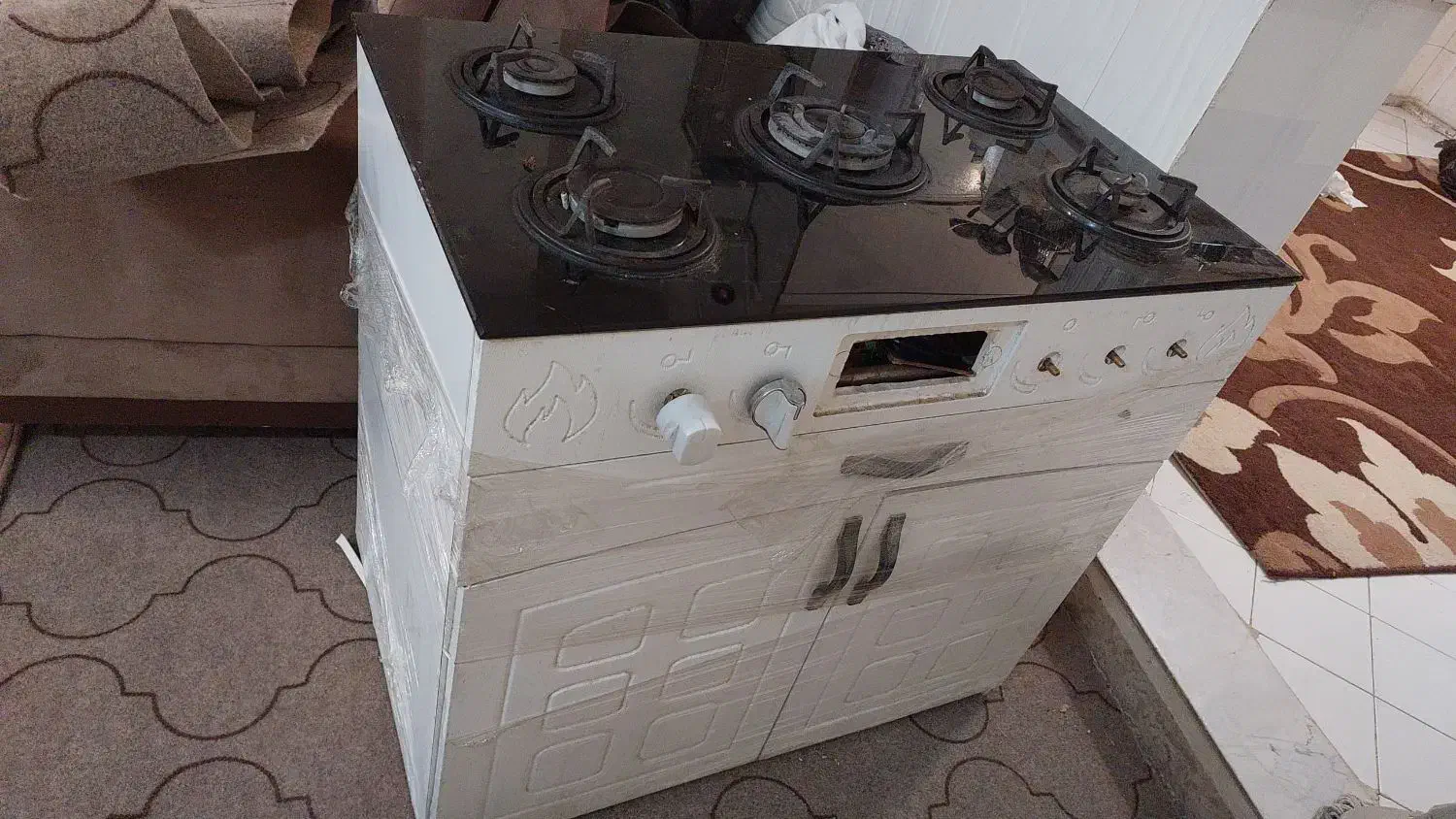 گاز پنج شعله کابینتی|اجاق گاز و لوازم برقی پخت‌وپز|تهران, شهرک ولیعصر جنوبی|دیوار