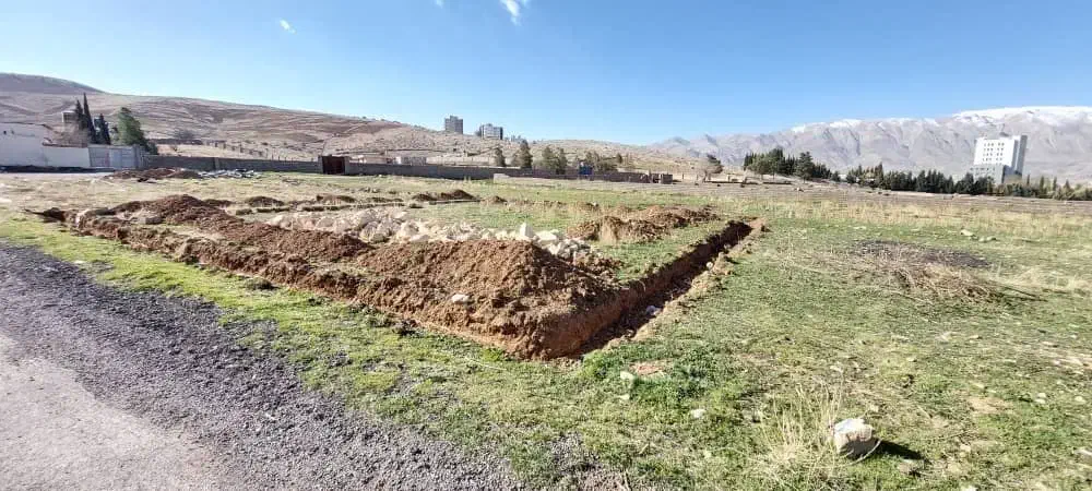 زمین ۴۵۵ متری آخر شهرک آرین|فروش زمین و ملک کلنگی|شیراز, انجیره|دیوار