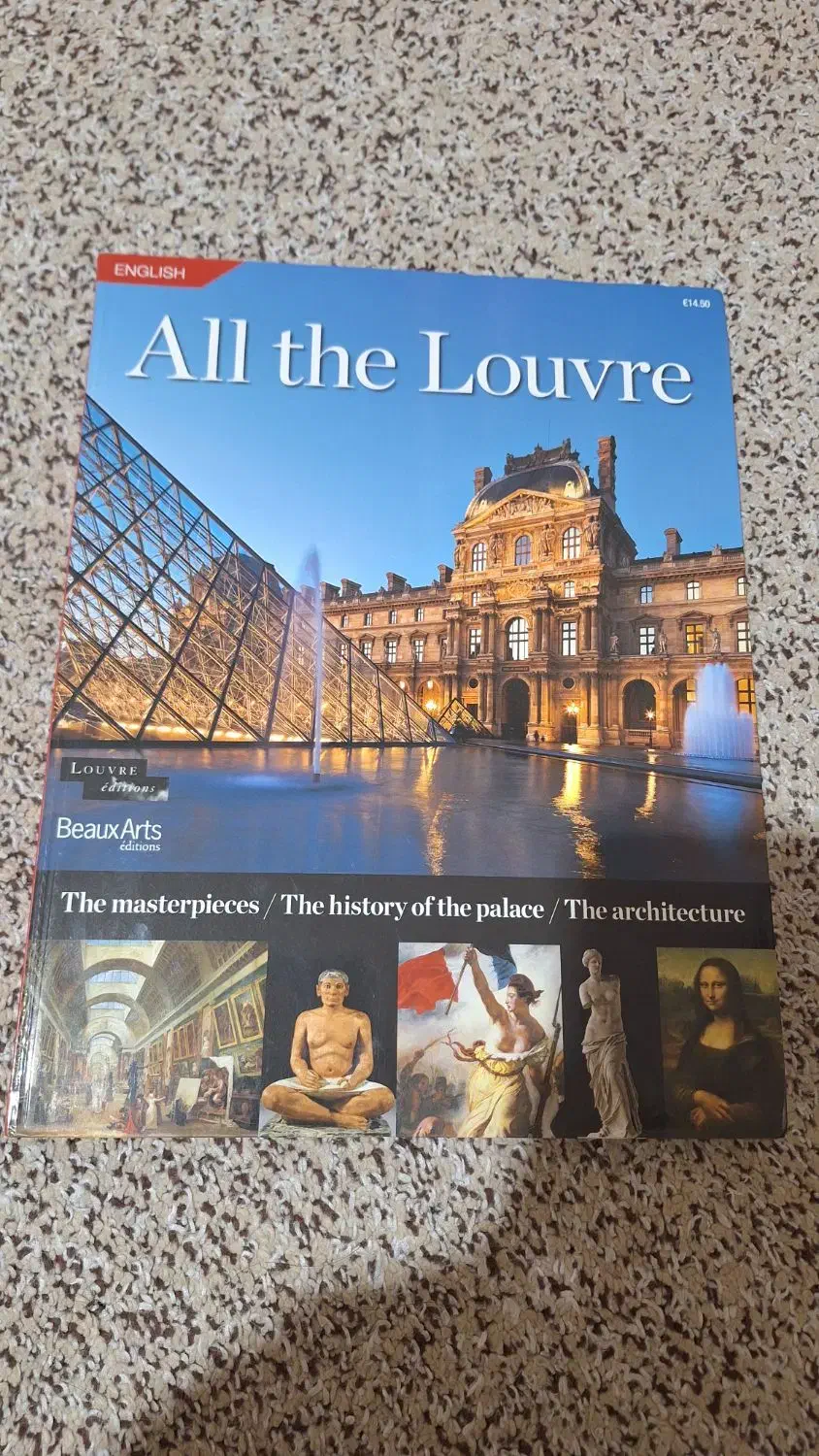 کتاب در مورد ساختمان و آثار موزه لوور پاریس|کتاب و مجله آموزشی|پردیس, فاز ۲|دیوار