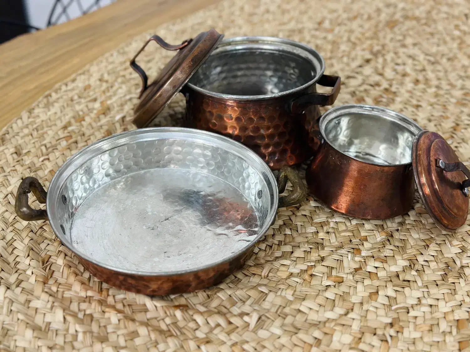 ظرف مسی|صنایع دستی و سایر لوازم تزئینی|رشت, گلسار|دیوار