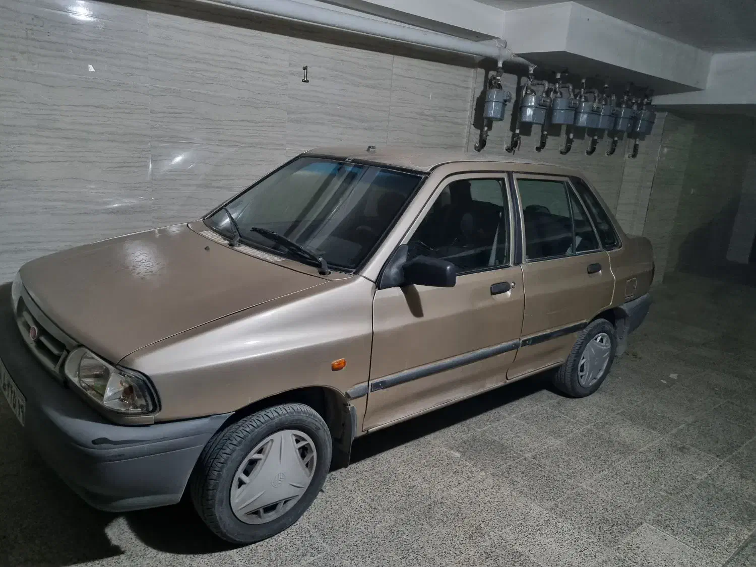 پراید ۸۷ بژ|خودرو سواری و وانت|کرمانشاه, |دیوار