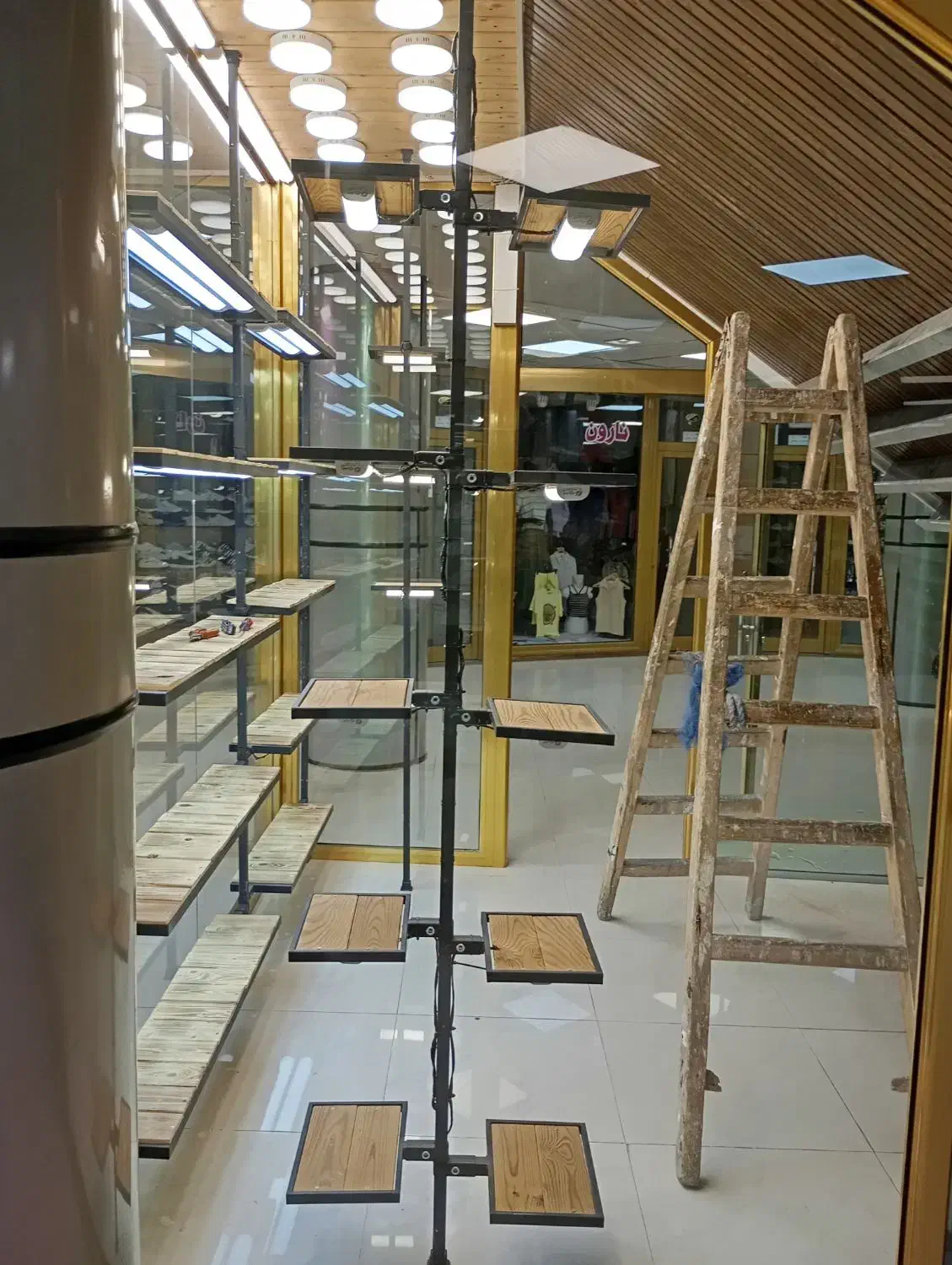 قفسه پازلی|کتابخانه، شلف، قفسه‌های دیواری|تبریز, |دیوار