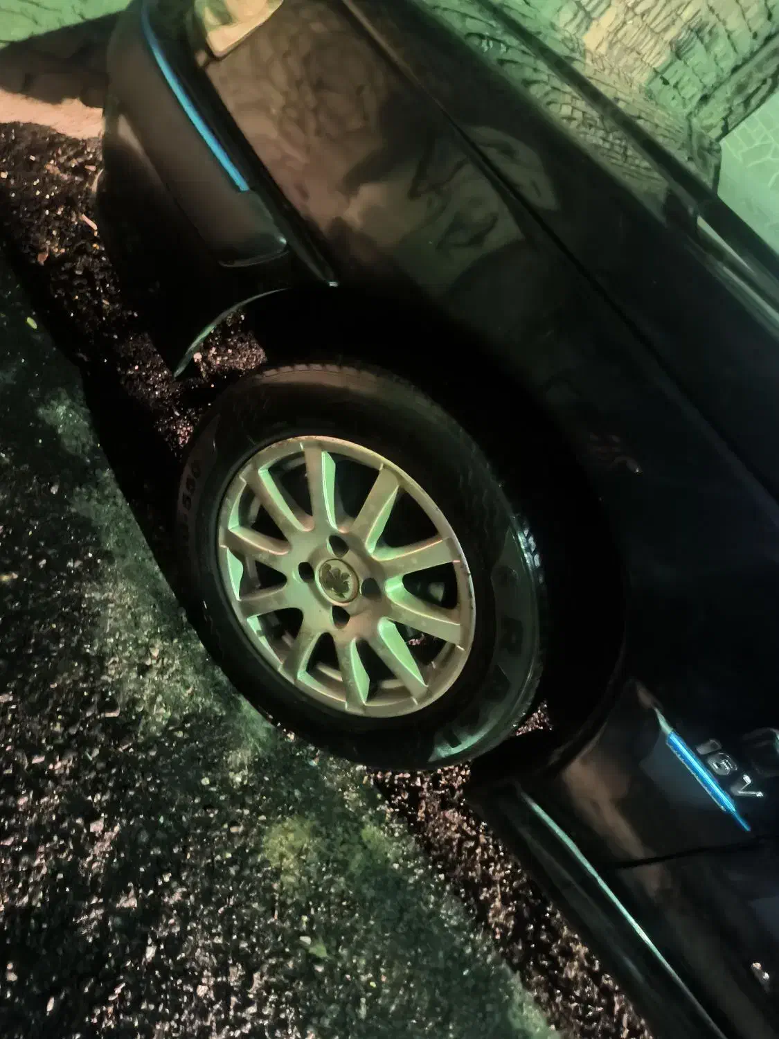 رینگ 15با لاستیک 205|قطعات یدکی و لوازم جانبی|پاکدشت, پاکدشت (مامازند)|دیوار