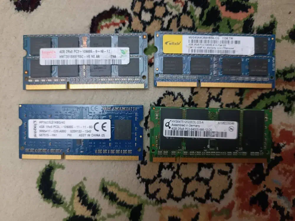 ram ddr2 va 3رم لبتاب|قطعات و لوازم جانبی رایانه|تهران, شهران جنوبی|دیوار