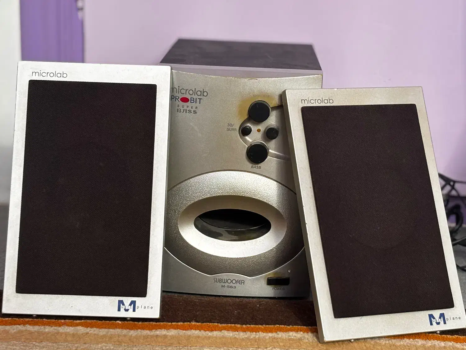 اسپیکر ۳ تیکه میکرولب|قطعات و لوازم جانبی رایانه|گرگان, |دیوار