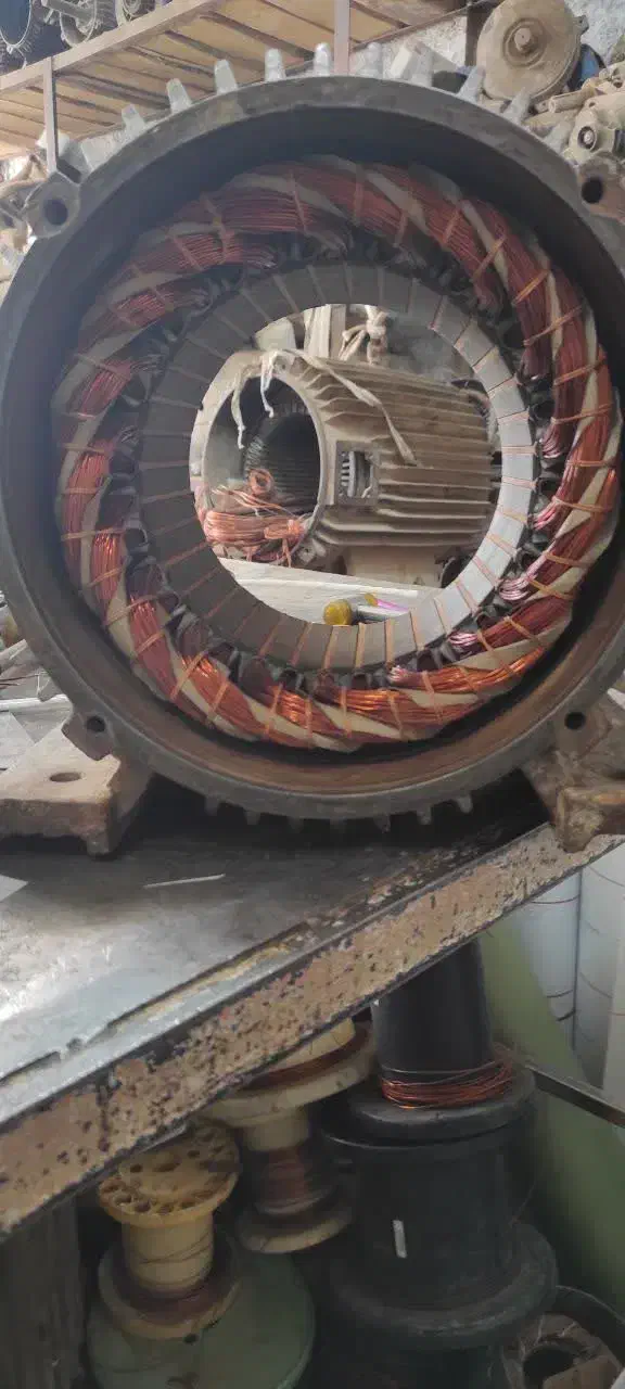 سیم پیچی و تعمیر انواع موتور های تک فاز و سه فاز|خدمات پیشه و مهارت|برخوار, |دیوار