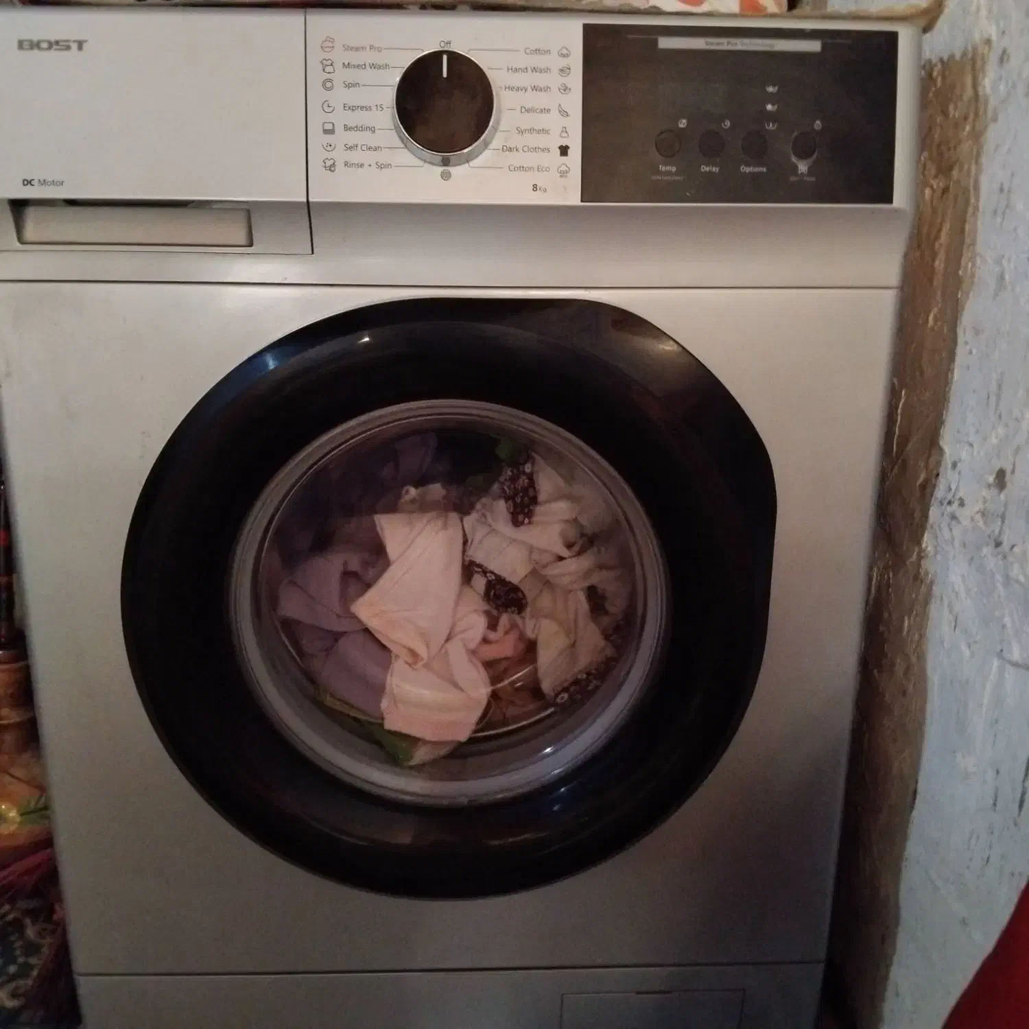 لباسشویی ۸کلویی|ماشین لباسشویی و خشک‌کن لباس|میناب, |دیوار