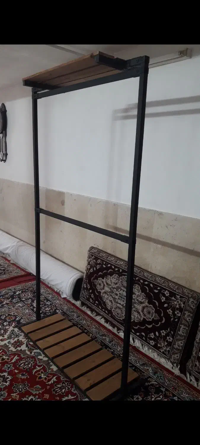 چوب لباسی، رگال لباس،|جاکفشی، کمد، دراور|مشهد, شهید بصیر|دیوار