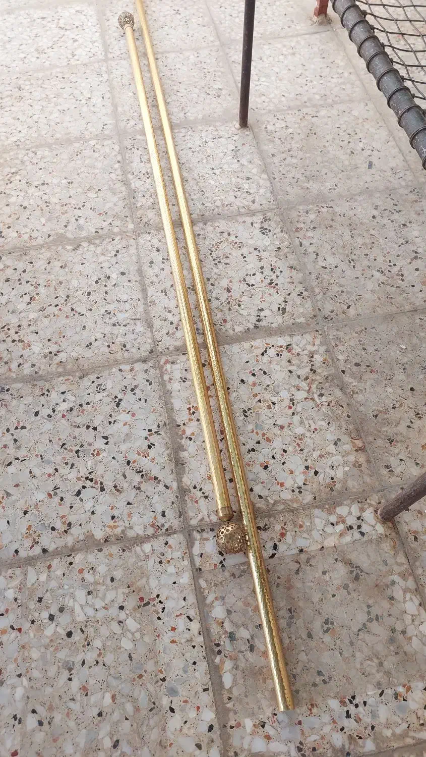 ۲ میل پرده مدل آینه ایی با قپه و گیره|پرده، رانر، رومیزی|مسجد سلیمان, |دیوار