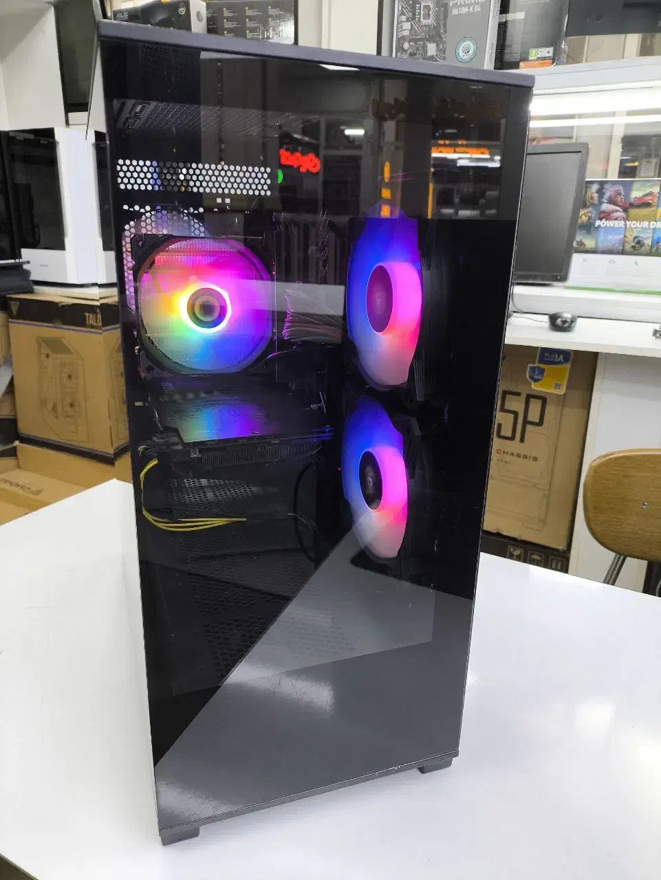 کامپیوتر کیس گیمینگ نسل 12|رایانه رومیزی|اردبیل, |دیوار