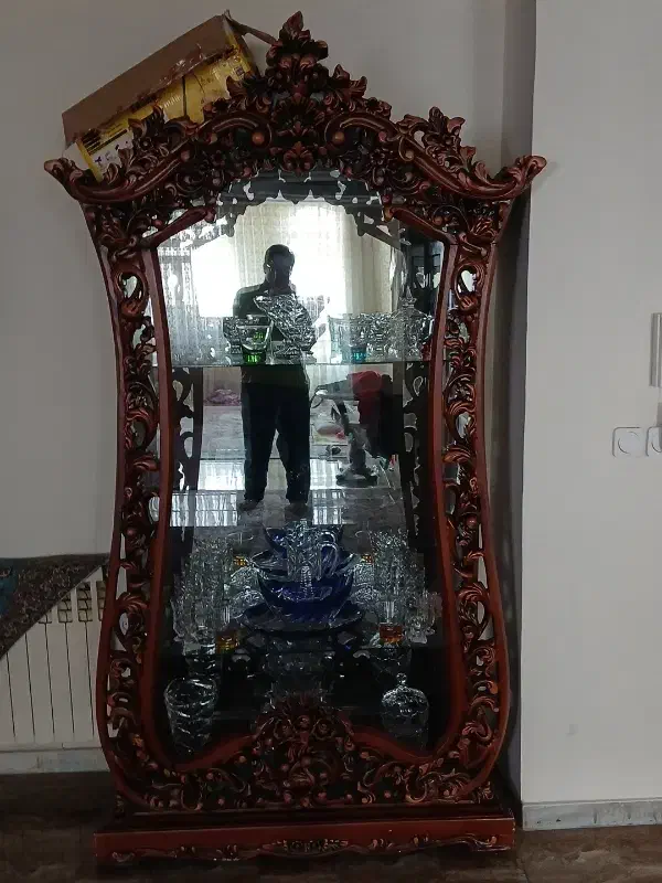 بوفه رنگ فندقی|بوفه، ویترین، کنسول|کرج, مهرویلا شمالی|دیوار