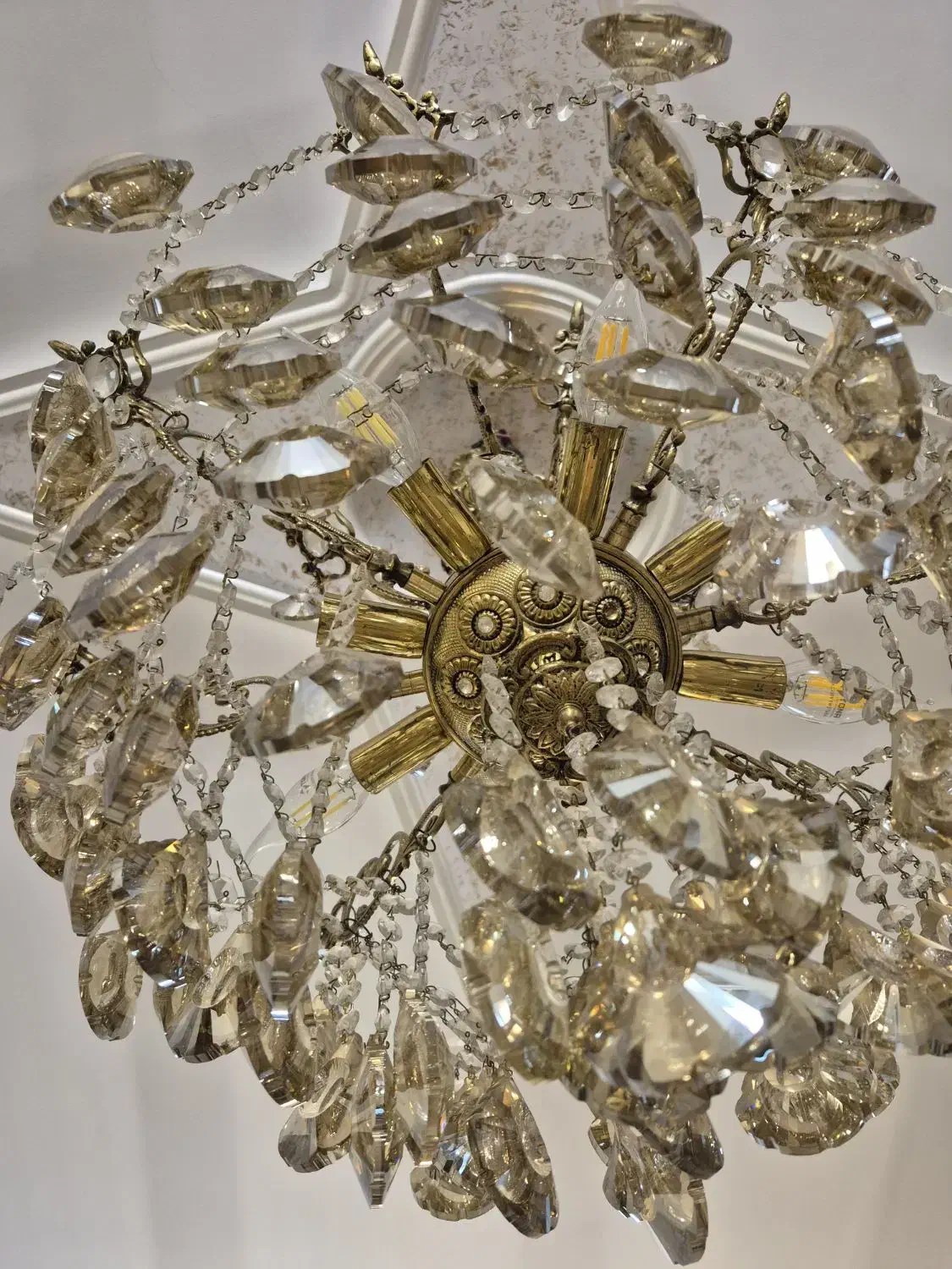 ۲ عدد لوستر برنج|لوستر و چراغ آویز|تهران, خانی آباد نو جنوبی|دیوار