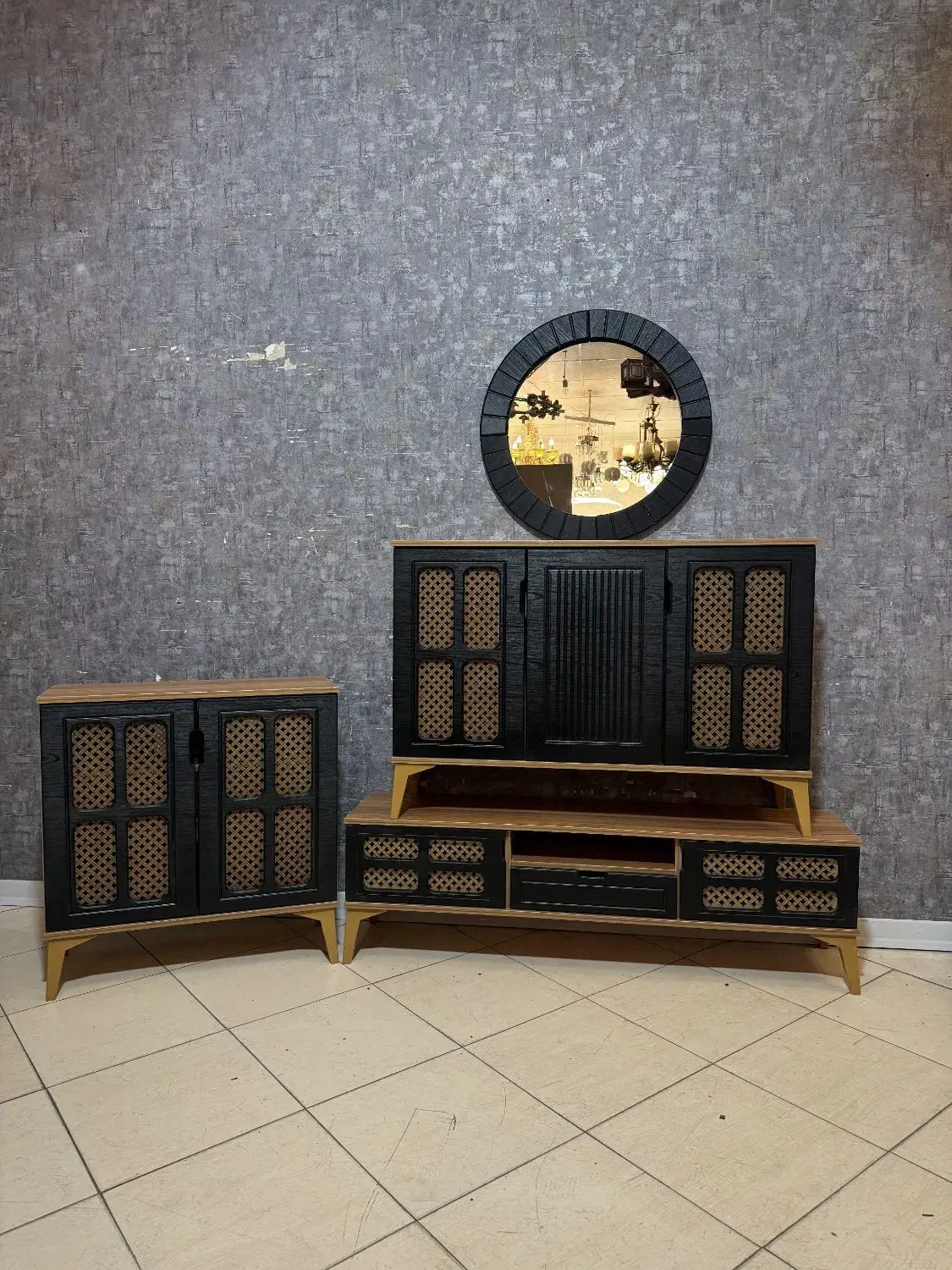 آیینه کنسول میز تی وی جاکفشی  کد ۵۰۵۰|بوفه، ویترین، کنسول|اسلام‌شهر, شهرک سعیدیه|دیوار