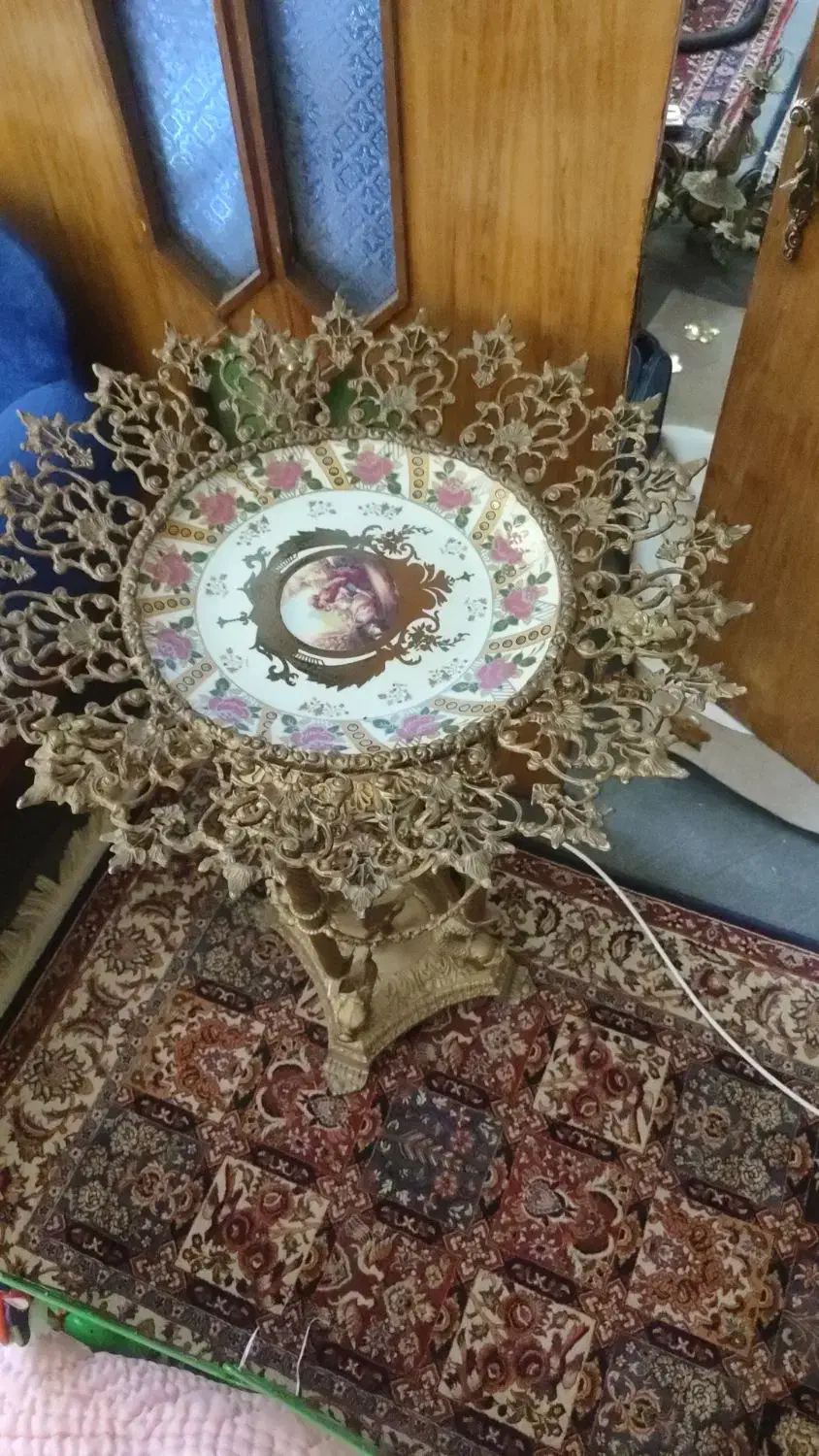 میوه خوری آنتیک سلطنتی زیبا|کلکسیون اشیاء عتیقه|اصفهان, علی قلی آقا|دیوار