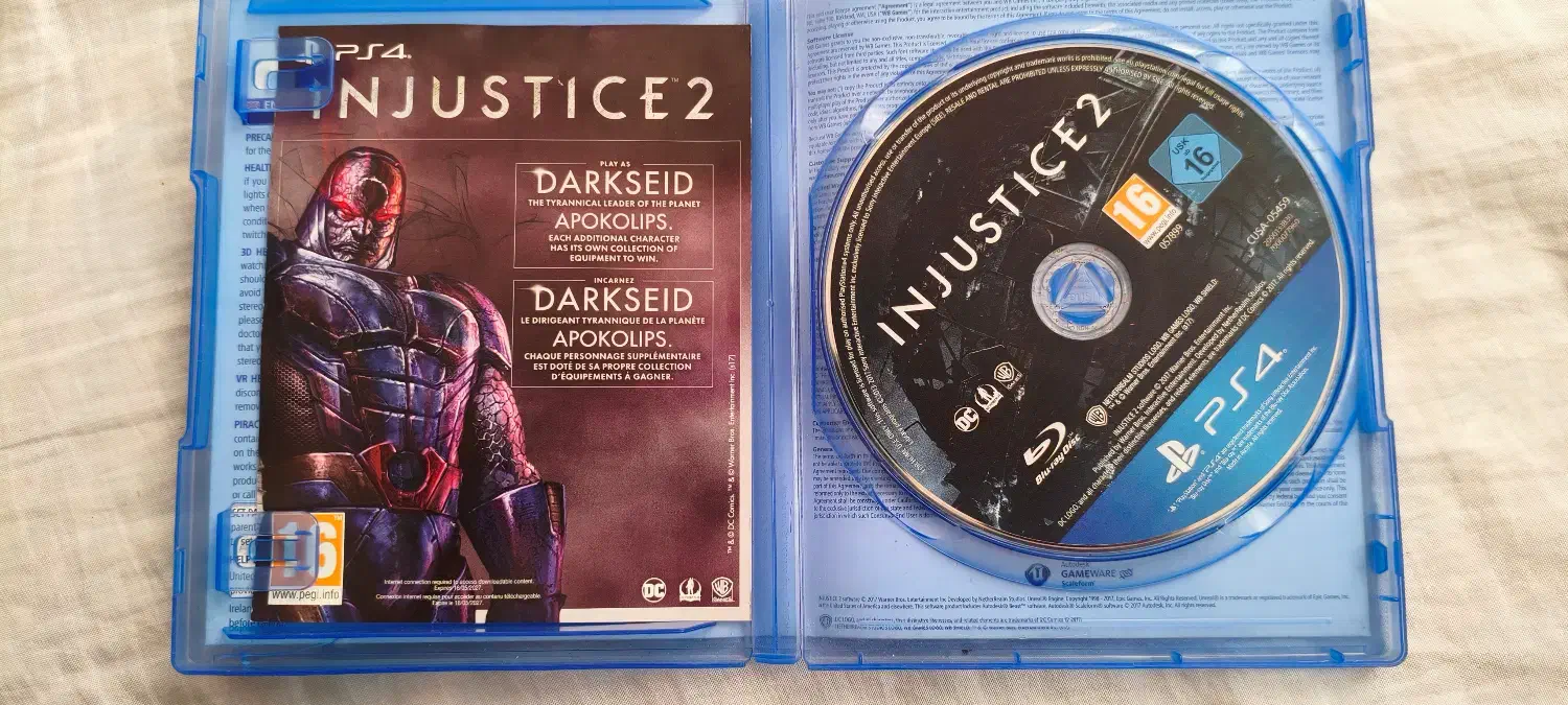 دیسک سی دی بازی injustice 2 برای ps4|کنسول، بازی ویدئویی و آنلاین|قم, باغ کرباسی|دیوار