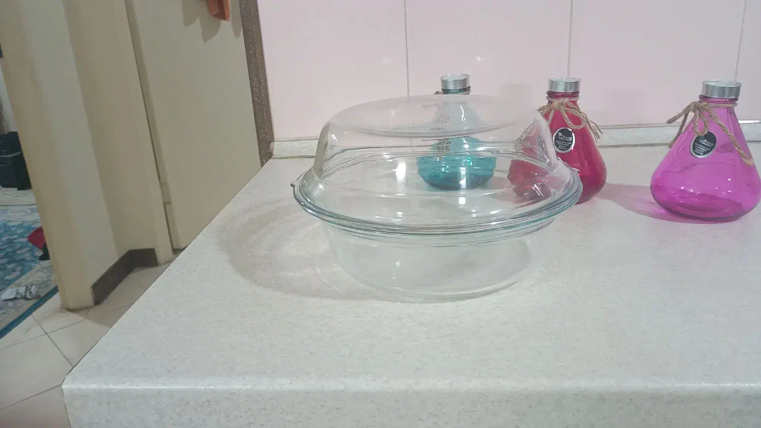 ۵ پارچه ظرف پیرکس سرخ کردنی|ظروف پختوپز|پرند, فاز ۵|دیوار