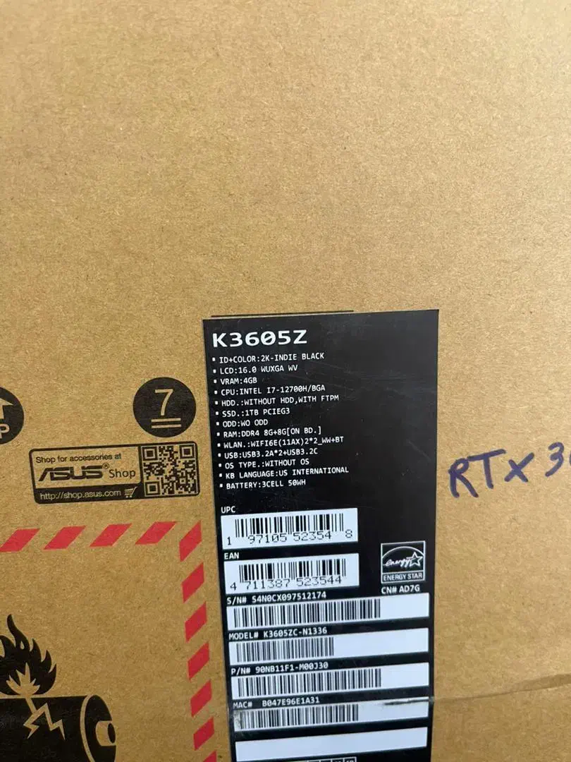 لپتاپ ایسوس ویوو بوک آکبند زیر قیمت|رایانه همراه|قدس, شهر‌قدس|دیوار