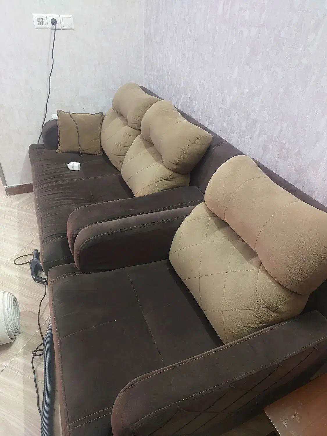 مبل ۷ نفره|مبلمان خانگی و میز عسلی|قرچک, شهرک گلها|دیوار