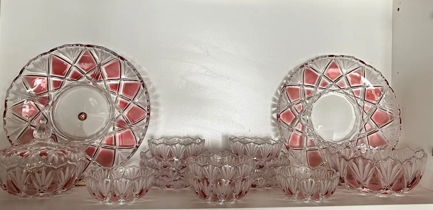 سرویس ۱۷پارچه آلمانی|ظروف سرو و پذیرایی|کاشان, عربها|دیوار