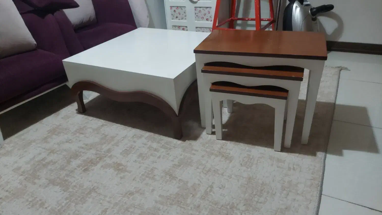 مبلمان راحتی ۷ نفره|مبلمان خانگی و میز عسلی|شهریار, شهرک شاهد|دیوار