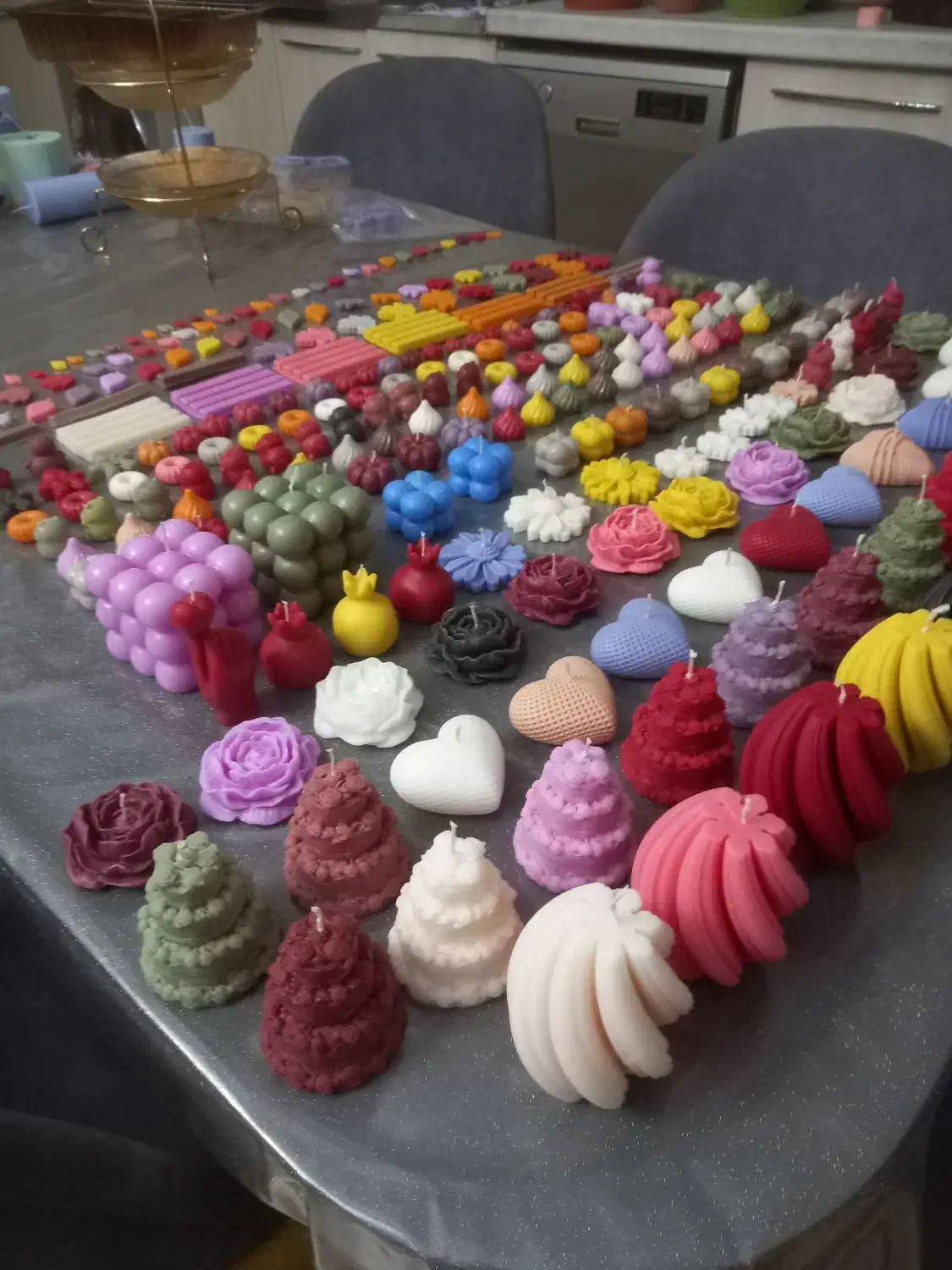 شمع های شکیل در تنوع زیاد|صنایع دستی و سایر لوازم تزئینی|کرج, گلشهر|دیوار