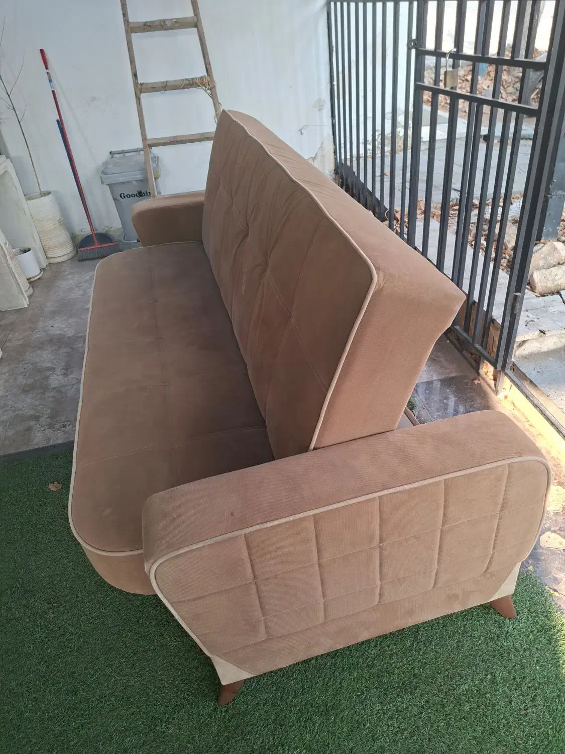 کاناپه تخت خواب شو|مبلمان خانگی و میز عسلی|فشم, |دیوار