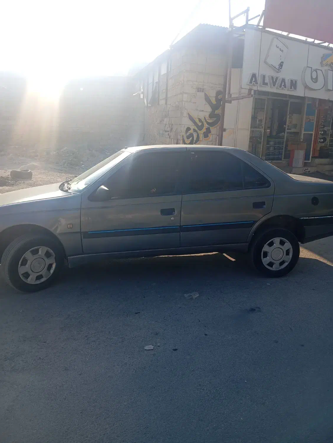 405مدل93اخرسه لکه رنگ قیمت مناسب 380دوگانه شرکت|خودرو سواری و وانت|دهدشت, |دیوار