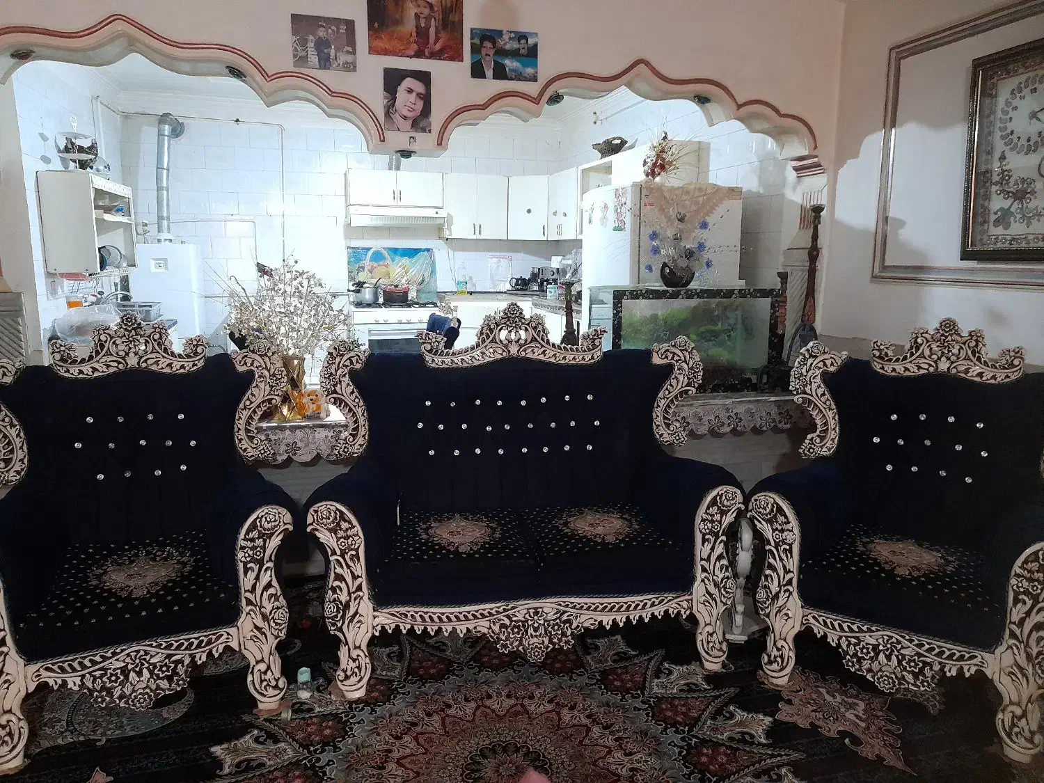 سرویس مبلمان|مبلمان خانگی و میز عسلی|پاریز, |دیوار