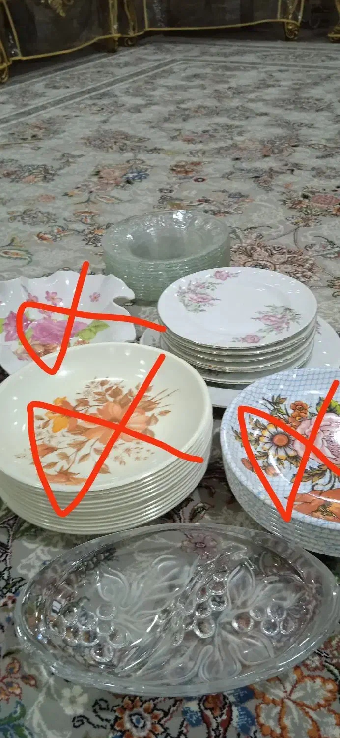 ظرف و ظروف|ظروف سرو و پذیرایی|اهواز, کوی سعدی|دیوار