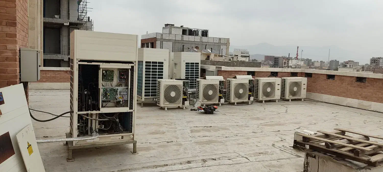 نصب تعمیر اسپیلیت داکت اسپیلیت vrf لوله مسی توکار|خدمات پیشه و مهارت|اصفهان, باغ نگاره|دیوار