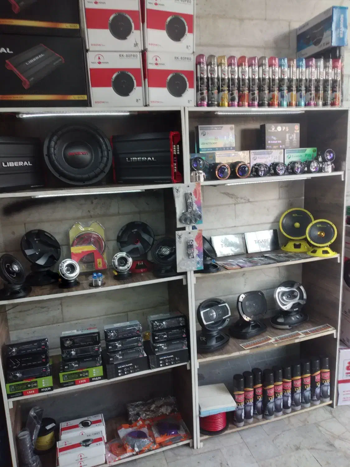 دزدگیر سیستم صوتی ردیاب هدلایت لنز مانیتور|قطعات یدکی و لوازم جانبی|فردیس, فردیس|دیوار