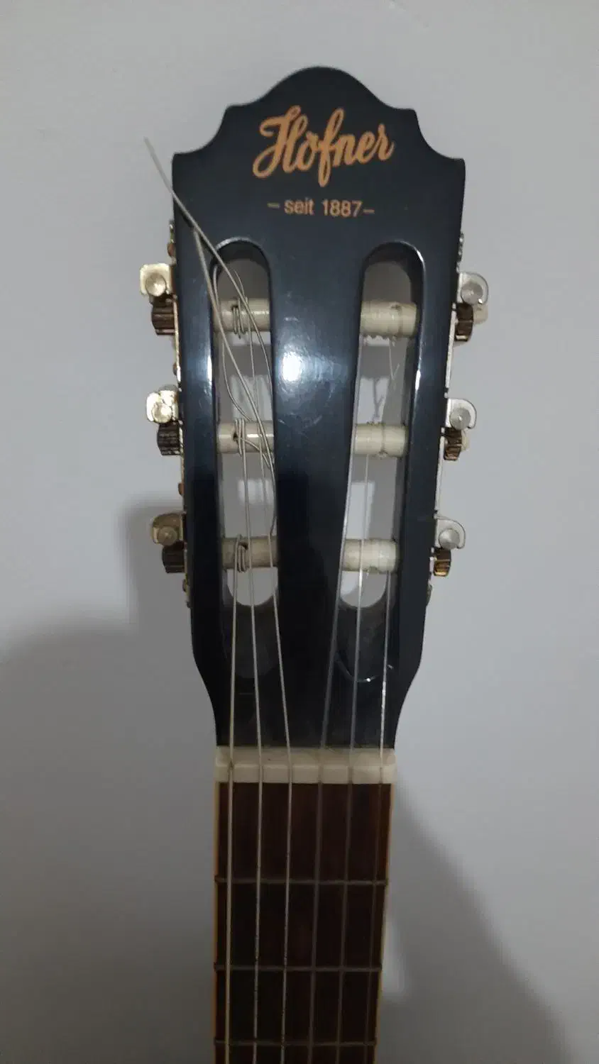 گیتار کلاسیک Hofner HAC204 مشکی|گیتار، بیس، امپلیفایر|لنگرود, |دیوار