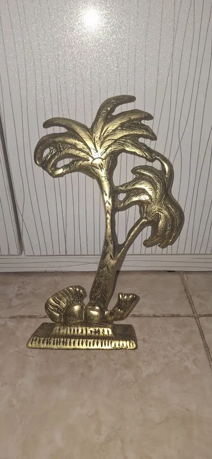 تندیس نخل برنز|مجسمه، تندیس، ماکت|مهاباد (آذربایجان غربی), |دیوار