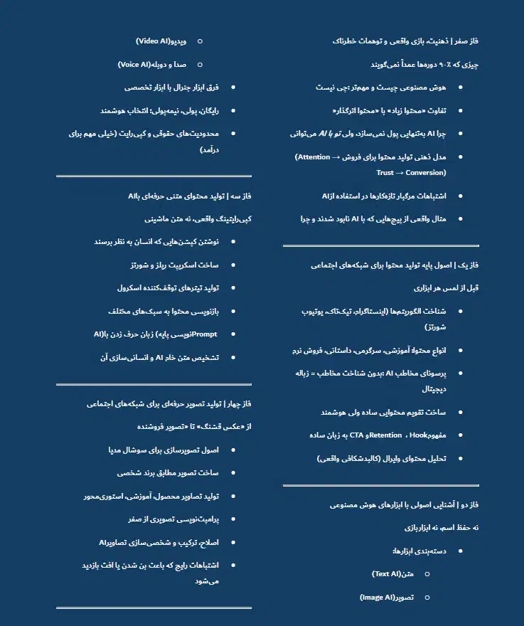 آموزش ابزار های هوش مصنوعی تولیدمحتوا|خدمات آموزشی|تبریز, |دیوار